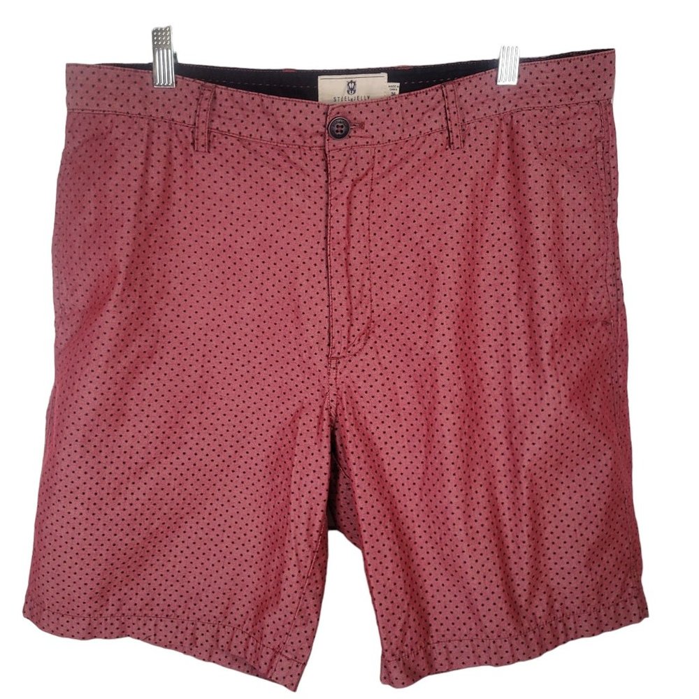 Steel & Jelly size 36 Maroon Chino Shorts